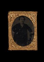 Photograph: Tintype of Charles S. Stratton