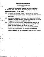 1912-09-12 Board of Trustees Meeting Minutes