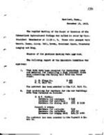 1919-11-18 Board of Trustees Meeting Minutes