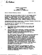 1974-03-15 Board of Trustees Meeting Minutes