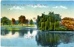 Duck pond, Bushnell Park, Hartford, Conn.