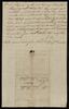 Back of John Rathbone letter to John Bolles, 1795 January 5