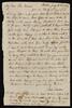 Front of John Bolles letter to Edward Bolles, 1809 July 25