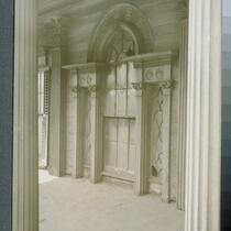 Abraham Bradley house: detail of Palladian window, New Haven