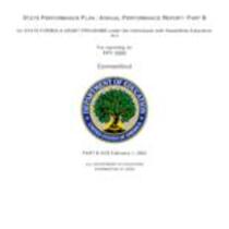 Connecticut part B state performance plan: annual performance report FFY 2020