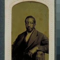 African-American man with a beard and mustache, Hartford